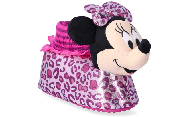 Minnie Mouse Toddler Girls Slipper