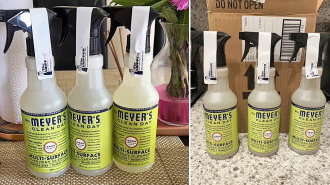 Mrs Meyers Clean Day All Purpose Cleaner Spray in Lemon Verbena Scent 3 Pack