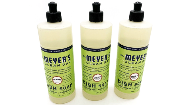 Mrs Meyers Clean Day Lemon Verbena Scent Liquid Dish Soap