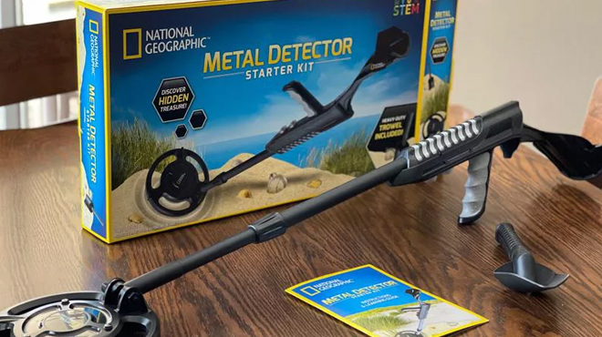 National Geographic Junior Metal Detector for Kids