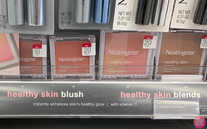 Neutrogena Blushes on Shelf at Walgreens