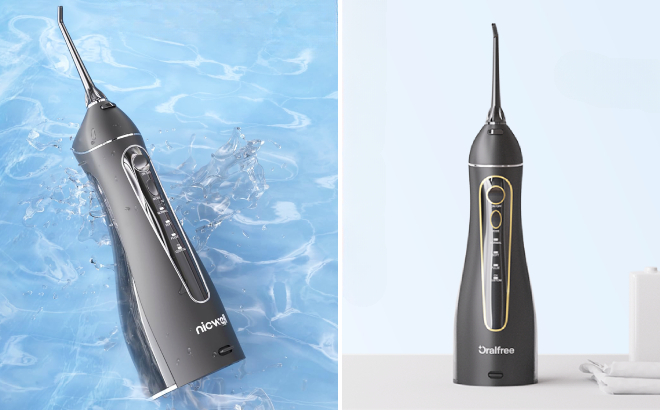 Nicwell and Oralfree Water Dental Flosser