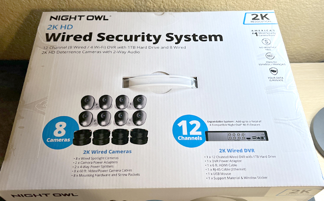 Night Owl 8 Camera Wired Security System