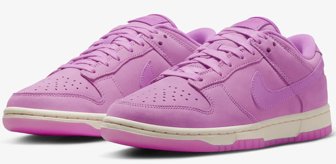 Nike Dunk Low Shoes in Purple