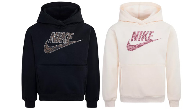 Nike Girls Nike Swoosh Home Hoodies