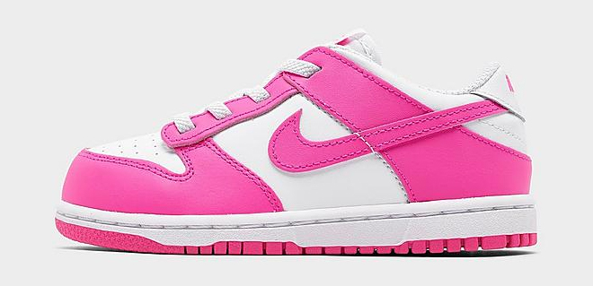 Nike Girls Toddler Dunk Low Casual Shoe