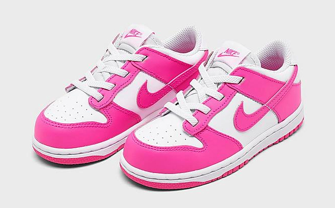 Nike Girls Toddler Dunk Low Casual Shoes