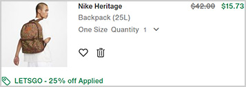 Nike Heritage Backpack Screenshot