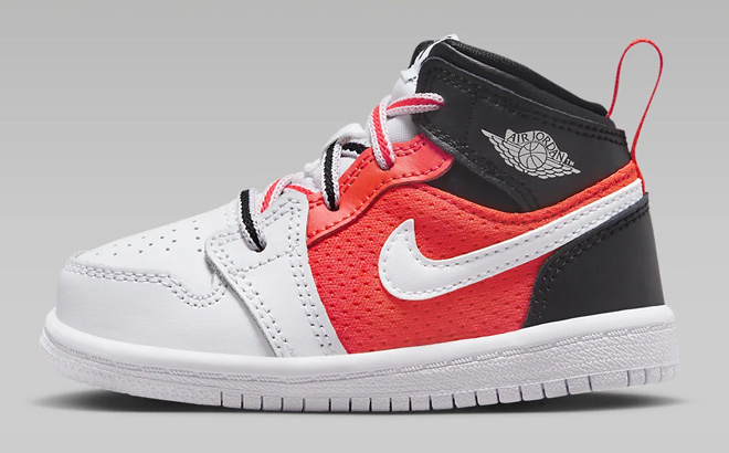 Nike Jordan Toddler Mid SE Shoes in Red