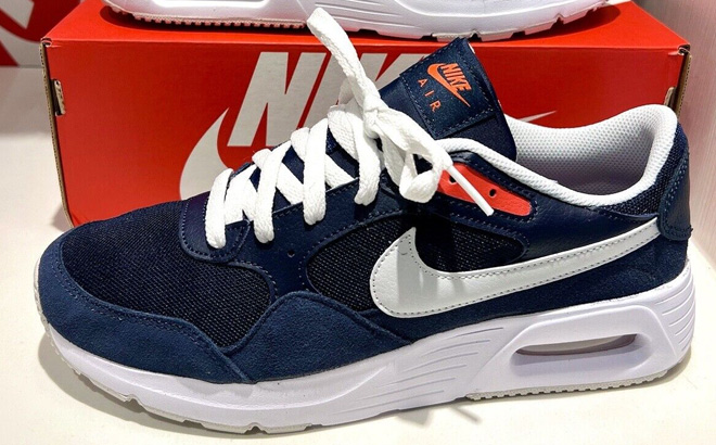 Nike Mens Air Max SC Shoes in Obsidian Color