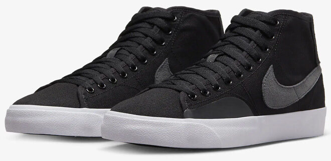 Nike SB Blazer Court Mid Premium Skate Shoes