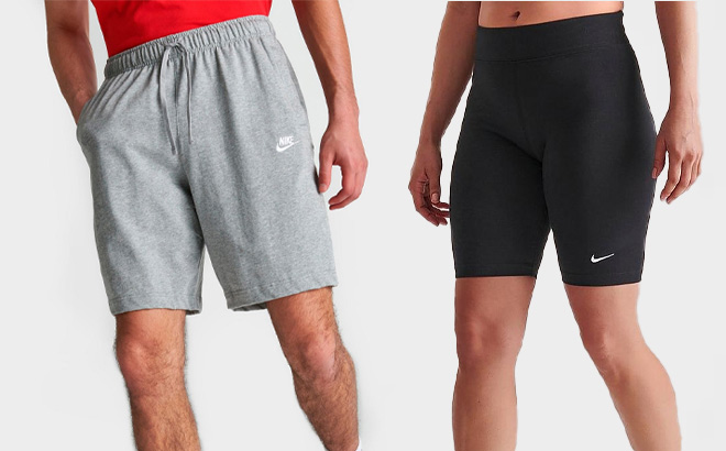 Nike Shorts Man and Women at Finish Line