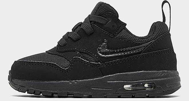 Nike Toddler Air Max 1 Easyon Casual Shoe in Black