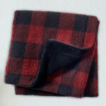 Northeast Outfitters Cozy Cabin Buffalo Check Sherpa Blanket