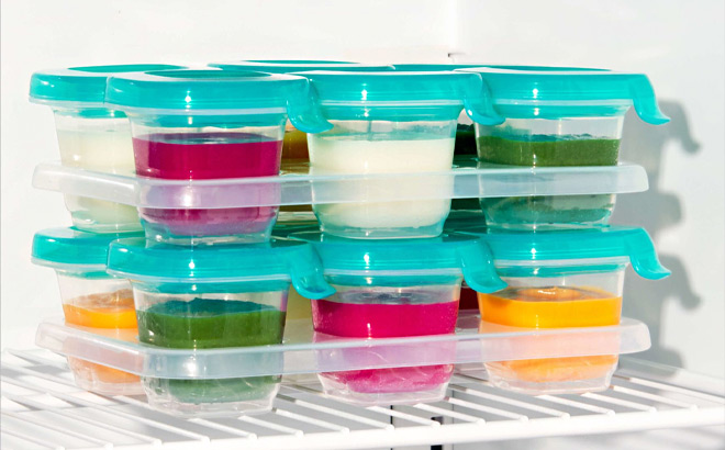 OXO Baby Blocks Silicone Storage Containers 2 oz