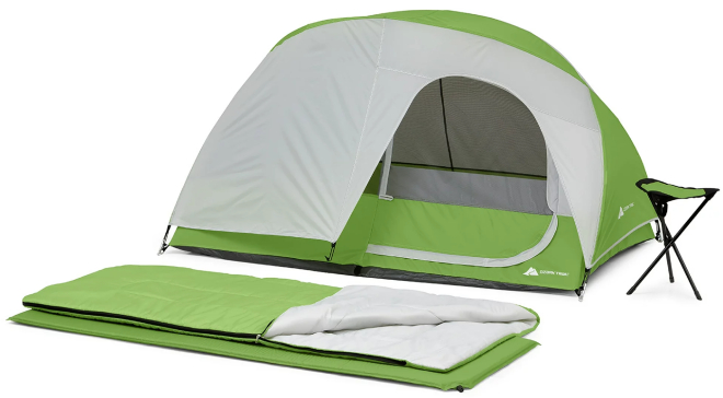 Ozark Trail 4 Piece Weekender Backpacking Camp Set