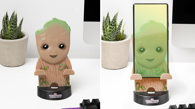 Paladone Groot Smartphone Holder With and Without a Phone