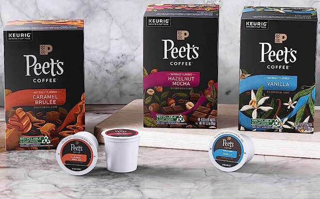 Peets Coffee K Cups 60 ct Variety Pack