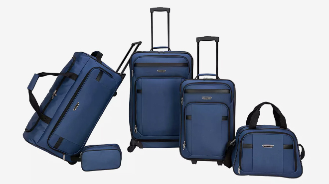 Prodigy Finley Softside Luggage Set 5 Piece