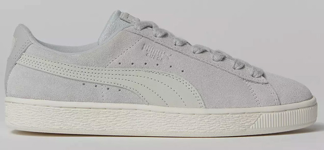 Puma Womens Suede Classic Selflove Sneakers in Grey