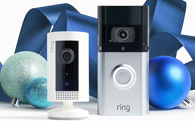 Ring Video Doorbell 3 with Indoor Security Camera Ring Assist Plus