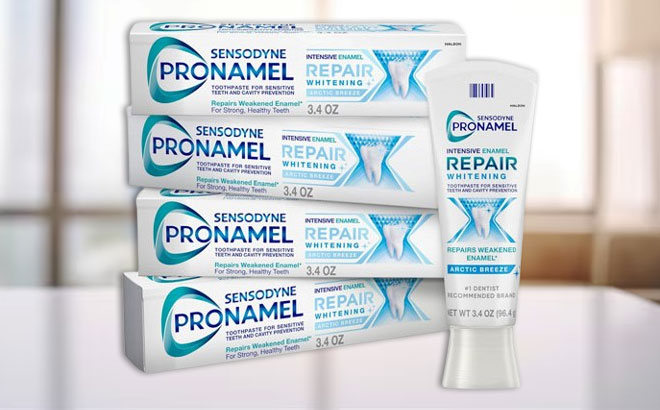 Sensodyne Pronamel Intensive Enamel Repair Toothpaste 4 pack 1