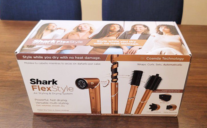 Shark FlexStyle Air Styling Drying System Ultimate Travel Set in Copper