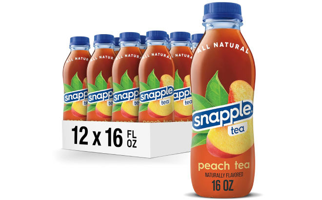 Snapple Peach Tea 12 Pack