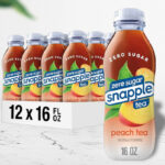 Snapple Tea 12 Pack on a Table