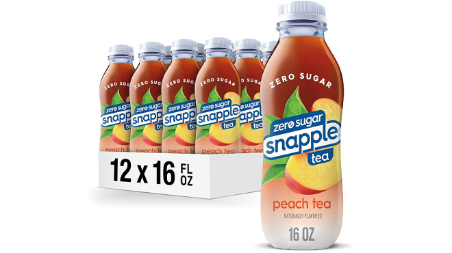 Snapple Zero Sugar Peach Tea