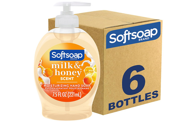 Softsoap Milk and Honey Liquid Hand Soap