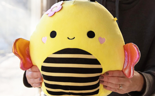 Squishmallows 10 Inch Sunny The Bumble Bee Valentines Day Plush