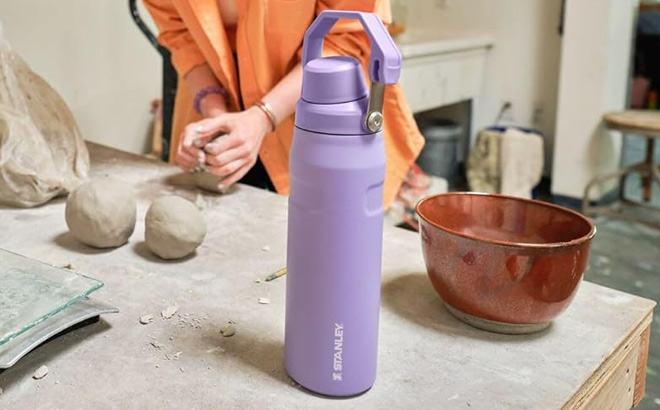 Stanley IceFlow Bottle on a Table