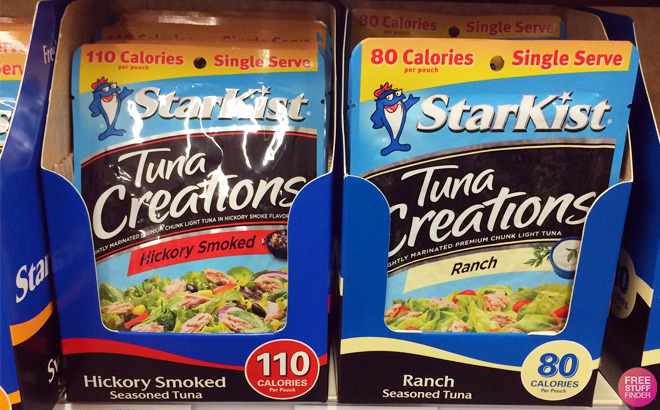 StarKist Tuna Creations Hickory Smoked on a Shelf