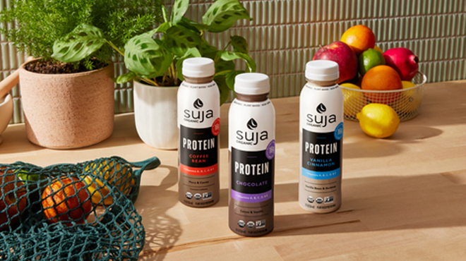 Suja Organic Protein In Three Different Variety