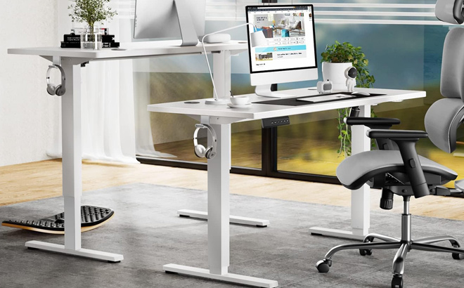 Sweetcrispy Standing Desk Adjustable Height