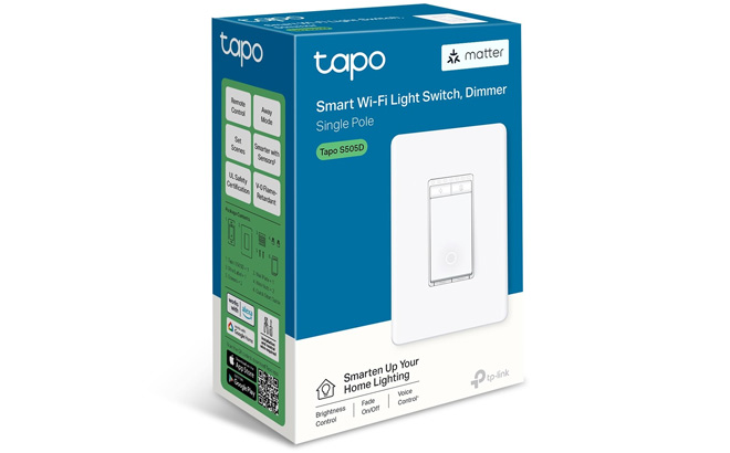 TP Link‘s 1st Matter Smart Dimmer Switch