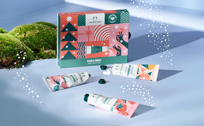 The Body Shop Palms Pinkies Hand Cream Trio