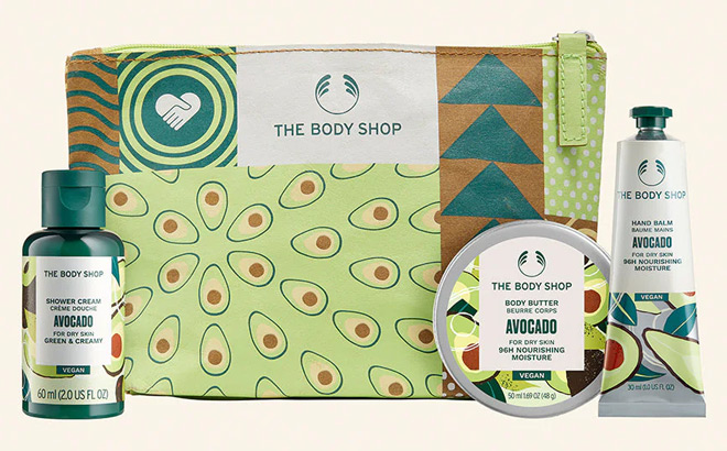 The Body Shop Rich Creamy Avocado Mini Gift