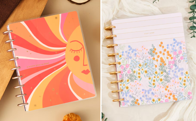 The Classic Happy Planner Retro Sunset and Soft Florals