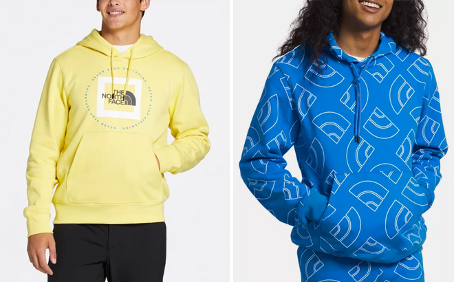 The North Face Mens All Over Print Hoodie