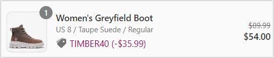 Timberland Boots Checkout