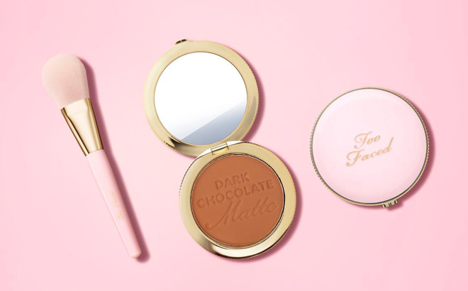 Too Faced Chocolate Soleil Bronzer with Powder Brush