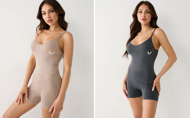 True Religion Seamless Short Bodysuit