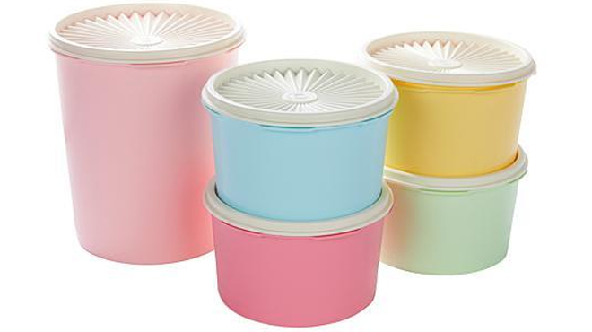 Tupperware 10 Piece Canister Set