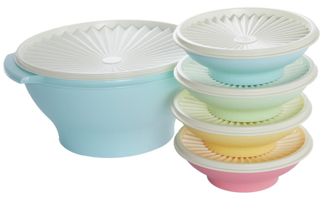 Tupperware 10 Piece Storage Container Set