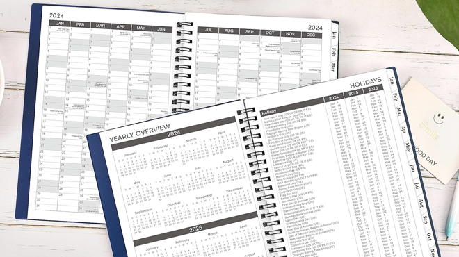 Two 2024 Appointment Book Planners