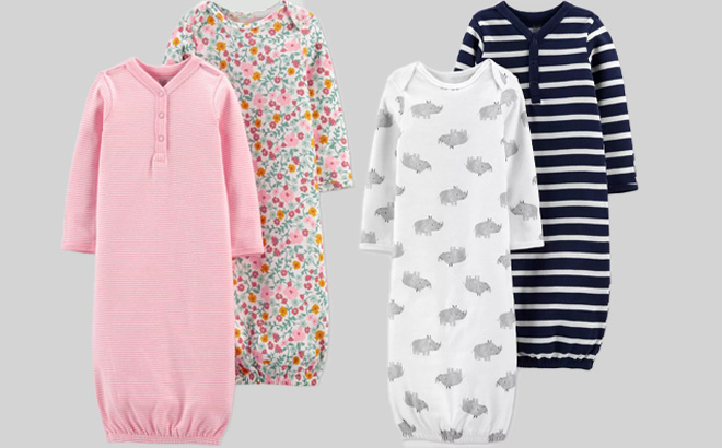 Two Carters Baby 2 Pack Pajamas