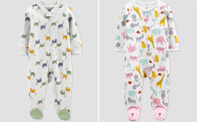 Two Carters Baby Pajamas 2