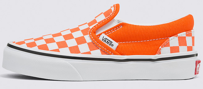 VANS Kids Classic Slip On Checkerboard Shoe